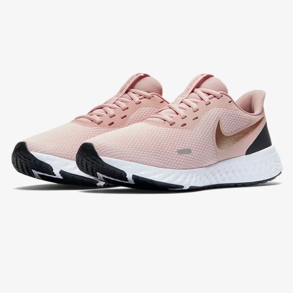Nike Shoes - Nike Revolution 5 Rose Gold Women's Sneakers